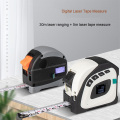 Fast-shipping Digital 2 IN 1 Laser Measure Tape