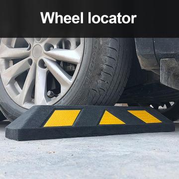 Car Tires Rubber Parking Curb Wheels Stoppers For Garage Floor Trucks Trailers Forklifts For Parking Lanes Garages Parking Lots