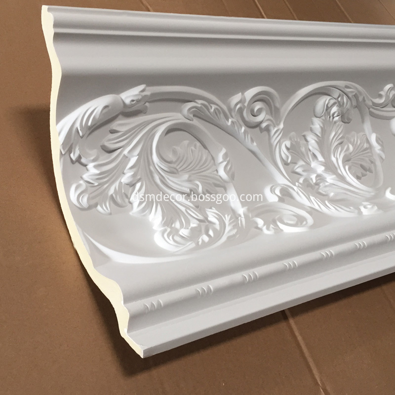 Polyurethane Decorative Crown Molding