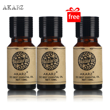 AKARZ Famous brand Best set meal Frangipani Essential Oil Aromatherapy face body skin care buy 2 get 1