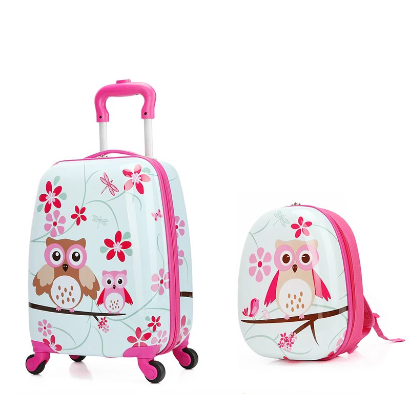 18/19/20 inch Cute Cartoon Child Rolling Luggage Set Spinner Suitcase Wheels Student Carry on Trolley Kids girl boy Travel Bag