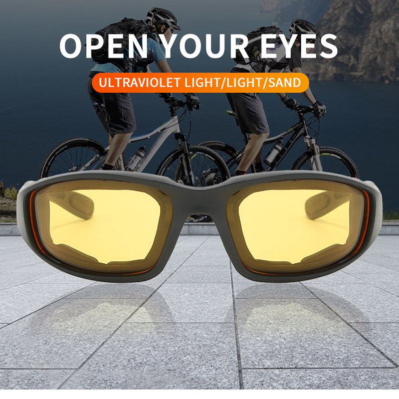 UV400 Night Vision Driver Goggles Men Women Eyewear UV Protection Fashion Sunglasses Eyewear Anti-Glare Car Accessries
