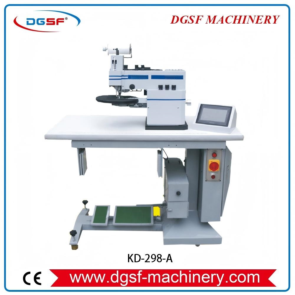 KD-298-A (the latest model) Computerized Hot-cement Edge Folding Machine (1)