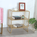 2020 Nordic Simple Shelf Living Room Sofa Side Bedroom Small Bookshelf Corner Bedside Creative Display Cabinet