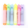 Limit shows 6 pcs lot Cute Mini Highlighter Fluorescent Pen Cartoon Ninja Marker Painting