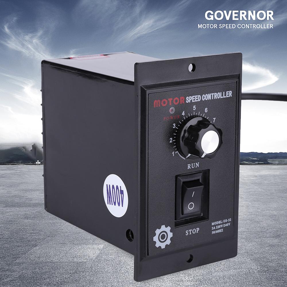 400W AC 220V Motor Speed Controller Pinpoint Regulator Controller Forward and Backward 50/60hz 10x8x5cm Hot Sale