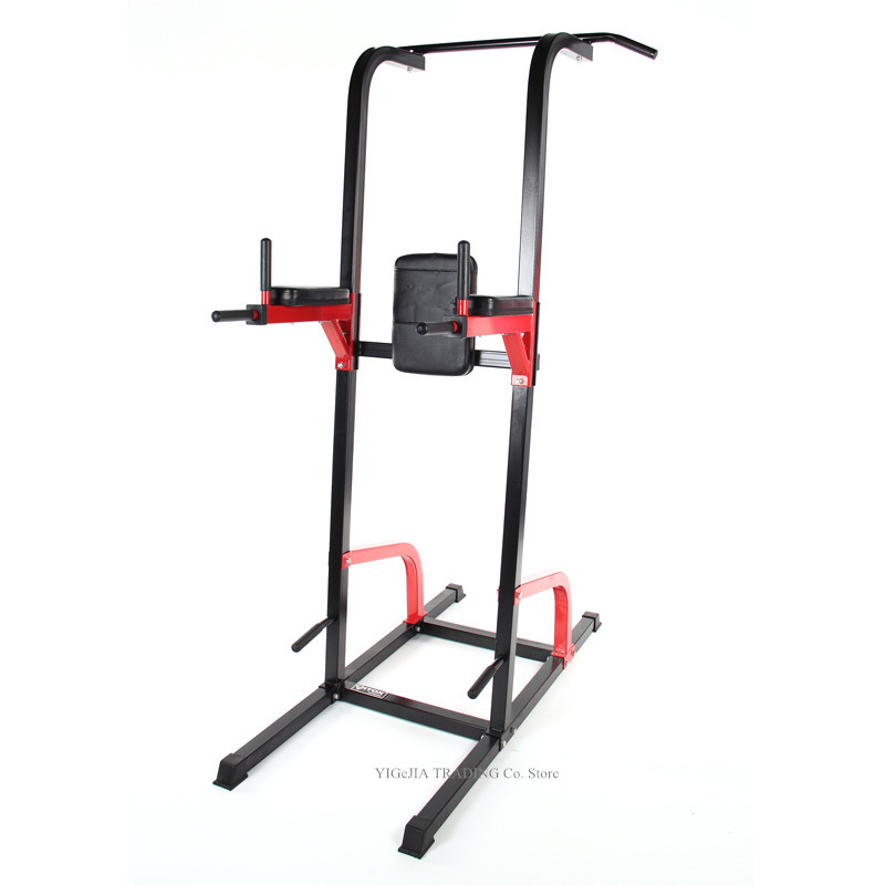 Multi-Functional Home Strength Training Tower Dip Stands Workout Station Pull Up Bar, Gym Fitness Equipment