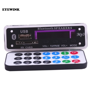 Bluetooth MP3 Decoding Board Module w/ SD Card Slot / USB / FM / Remote Decoding Board Module M011