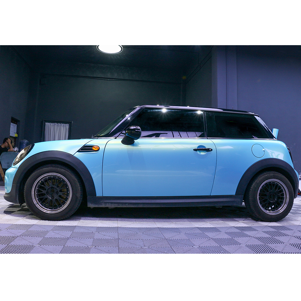 Magic Glacier Blue Car Wrap