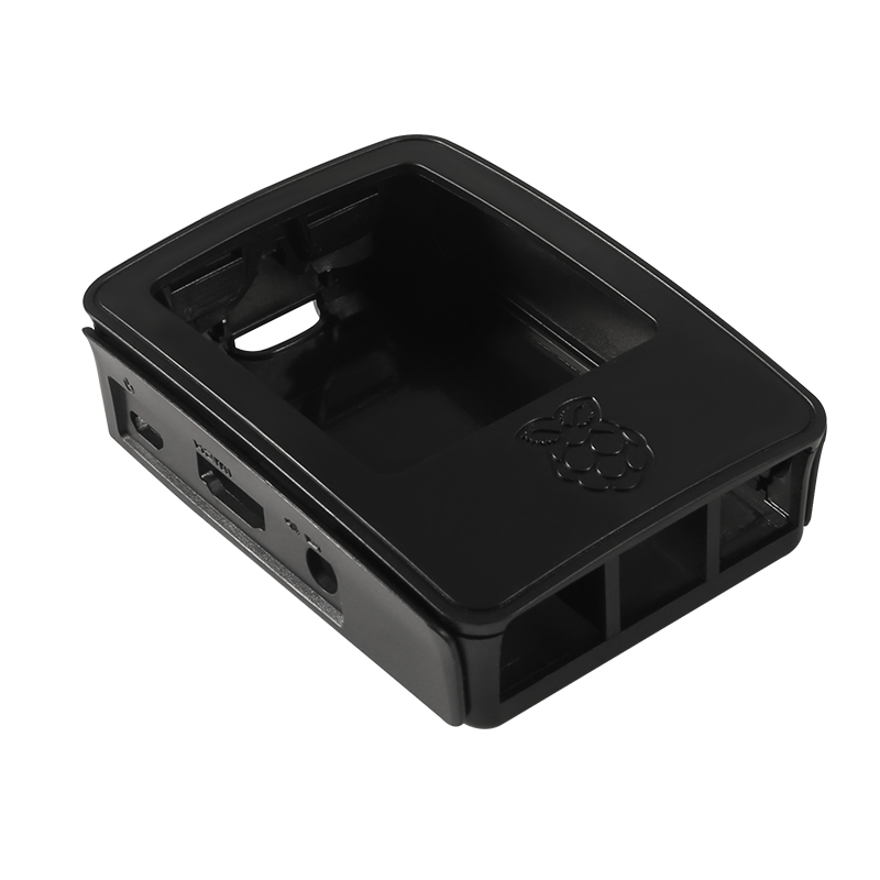 For Raspberry Pi 3 4 4B case Official ABS enclosure Raspberry pi 2 box shell from the Raspberry Pi Foundation+Cooling Fan