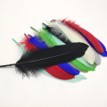 100Pcs/Lot Dyed Goose Feather Craft Natural Party Wedding Feathers Jewelry Making DIY Colorful Plume Decor Accessories 13-18CM