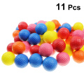 11PCS Practical Soft PU Balls Golf Accessories PU Golf Ball for Training Outdoor Assorted color