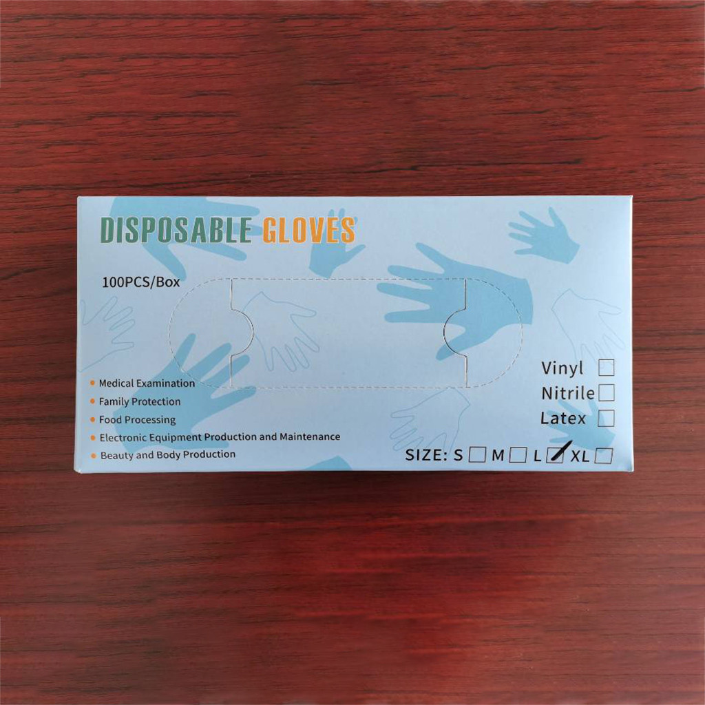 Food Gloves Oil Resistant Slip Grade Waterproof Allergy Free Disposable Gloves Work Safety Gloves Latex Protective Gloves #M1