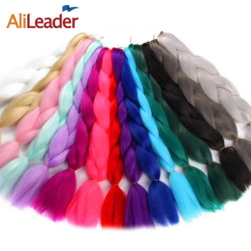 Super Silky Jumbo Braid Hair 24Inches Pure Color Supplier, Supply Various Super Silky Jumbo Braid Hair 24Inches Pure Color of High Quality