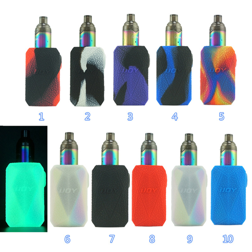 Silicone Case Fit for IJOY Diamond VPC Starter Kit 45W Pod Box Mod Skin Cover Rubber Sleeve Protective Covers
