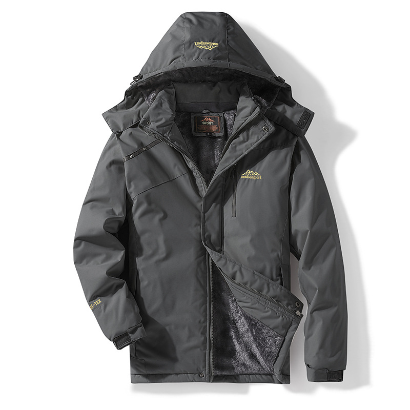 Winter Outdoor Jacket Men Waterproof Jacket 2021 Windproof Outerwear Parkas Mens Windbreaker Army Coat Thick Overcoat for Hiking