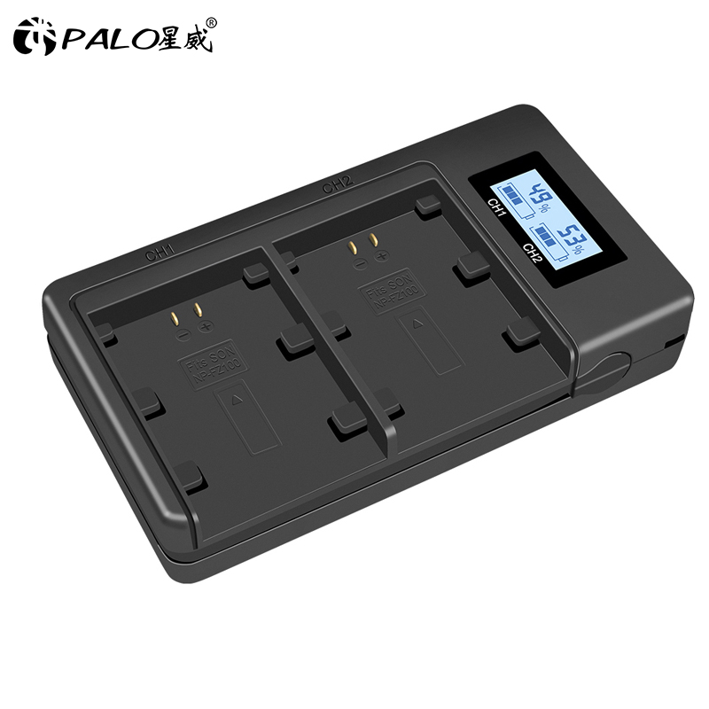 PALO NP-FZ100 NPFZ100 NP FZ100 Battery Charger for Sony NP-FZ100, BC-QZ1, Sony a9,A7R MARK 3, a7R III, a7 III,A6600