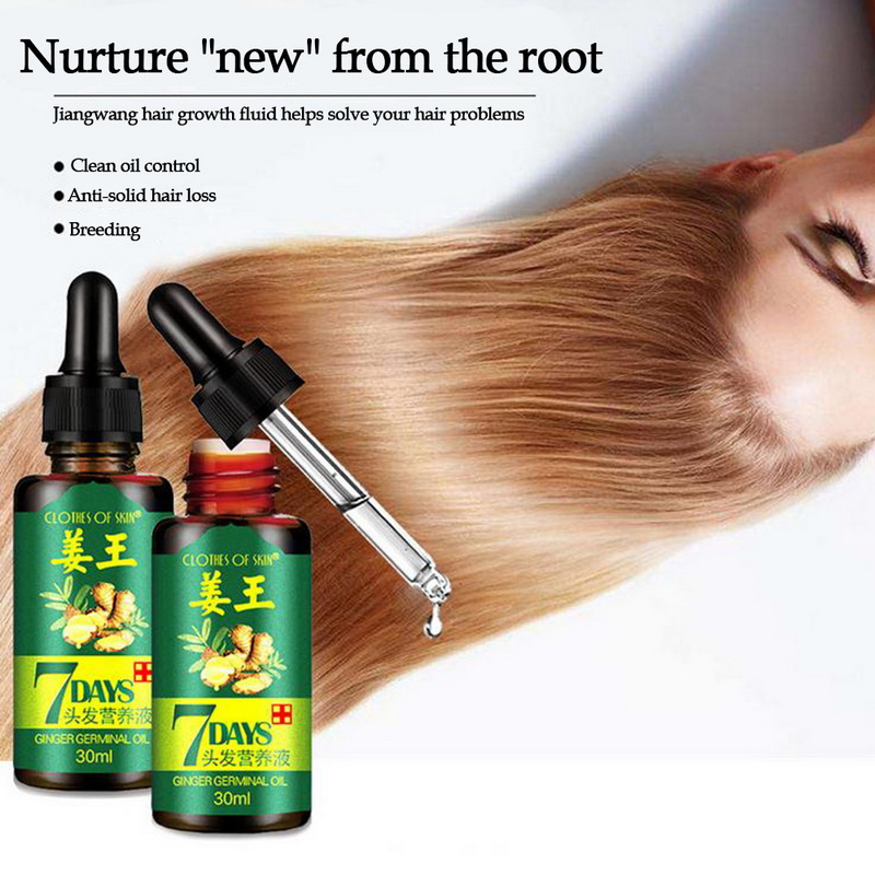 Professional Hair Growth Dense Hair Fast Hair Growth Grow Alopecia Essential Liquid Oil Treatment For Gentleman Hair Care 30ml