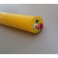Polyethylene insulated cold-resistant cable