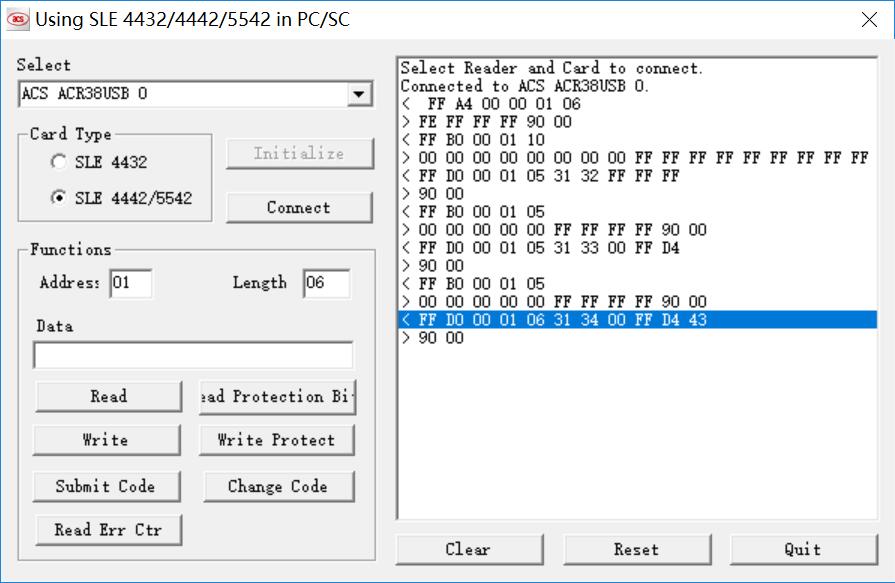 ACR39U-H1 USB CCID Contact CAC Smart Card Reader Writer Support ISO 7816 Class A, B, and C smart cards