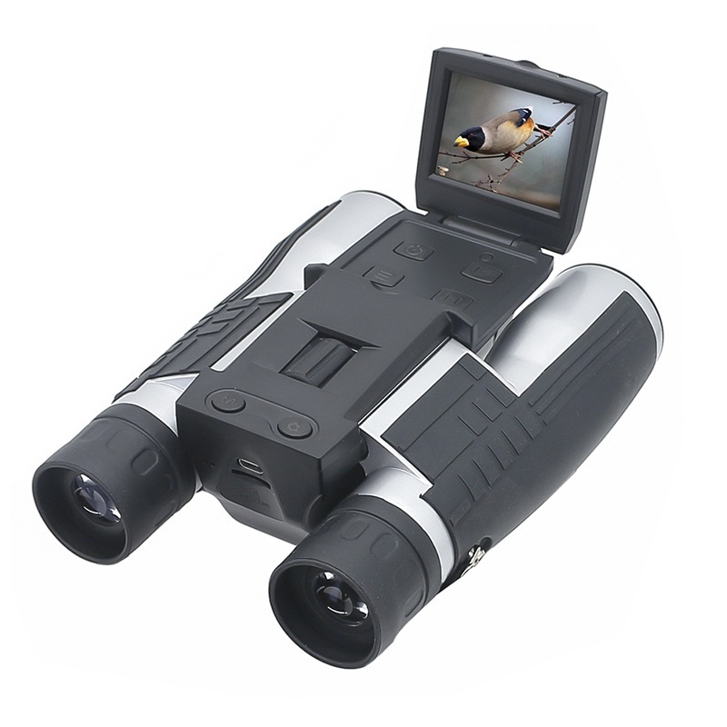 HD 500MP Digital Camera Binoculars 12x32 1080P Video Camera Binoculars 2.0" LCD Display Optical Outdoor Telescope USB2.0 to PC