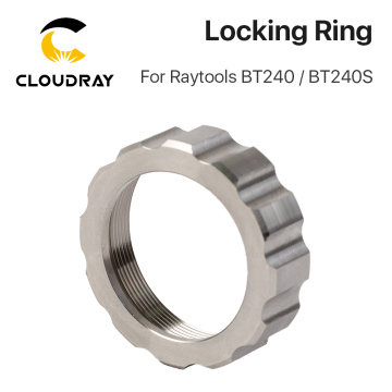 Cloudray Raytools Fasten Ring For Fiber Laser Cutting Head BT240 BT240S Nozzle Connection Part for Fiber Metal Cutting Machine