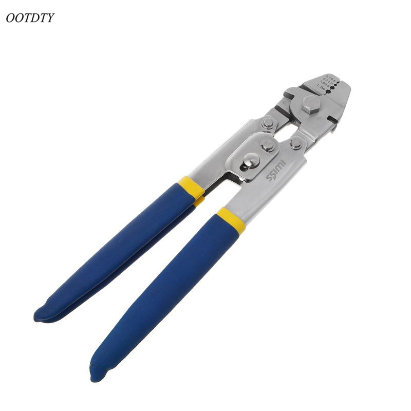 OOTDTY WXS-255 Plier Wire Rope For Crimping Fishing Lines Cable Tool Clamp Crimper Pliers Hand Tools