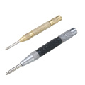 2pcs Center Punch Stator Punching Automatic Centre Pin Punch Adjustable Spring Loaded Metal Drill Tool Woodwork Tool Drill Bit