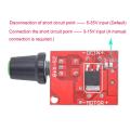 Mini 5A PWM Max 90W DC Motor Speed Controller Module 3V 6V 12V 24V 35V Speed Control Switch LED Dimmer