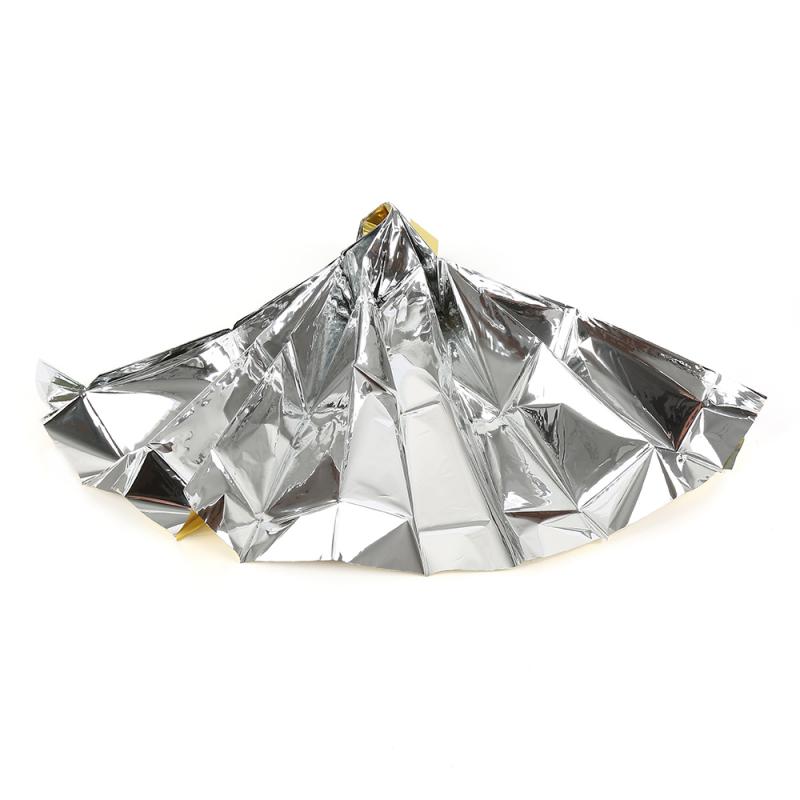 Waterproof Emergency Survival Rescue Blanket Foil Thermal Space First Aid Rescue Curtain Outdoor Emergency Blacket New