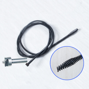 Wholesale 2m Length Household Sewer Dredger Extension Compression Spring With Connector For Drain Pipe Dredger Cleaning Machine