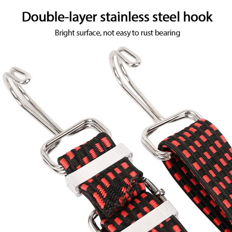 Bicycle Binding Elastic Rope MTB Rubber Luggage Straps Motorcycle Binding Rope Fixed Band Shelf Tying Mountain Bike Tool GM