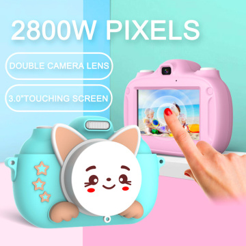 Dual camera with WiFi cute children HD digital camera photo mini camera sports video recorder educational toys Kids Camera