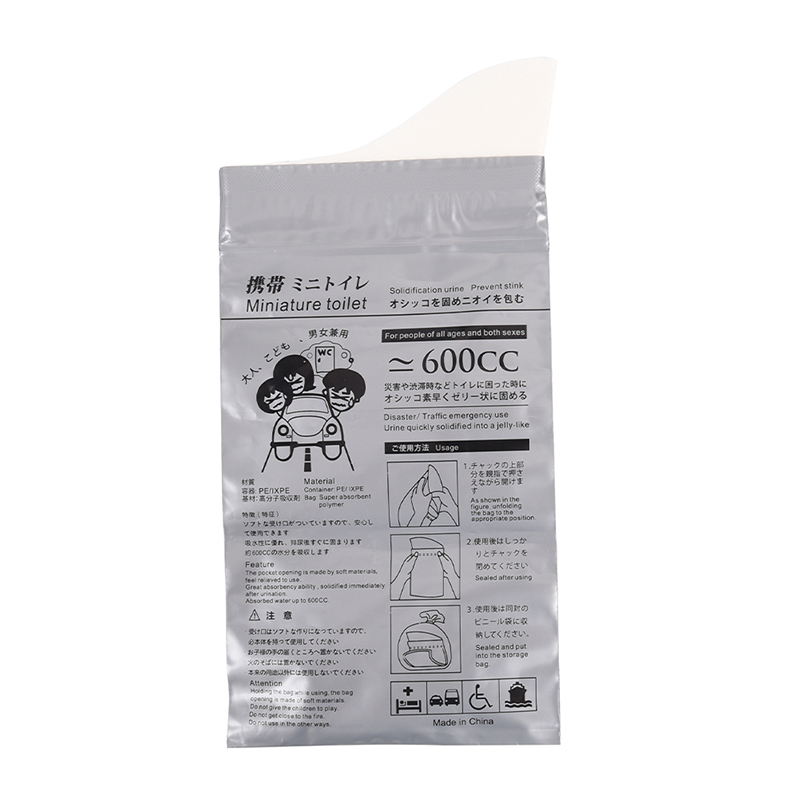 Unisex Disposable 600CC Urine Bag Outdoor Travel Emergency Mini Toilet For Children Adult