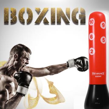 Inflatable Stress Punching Tower Bag Boxing Fighting Standing Water Base Training Pressure Relief Bounce Back Fitness Sandbag