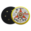 6 Inch 150 MM 6 Holes Backup Sanding Pad Sanding Disc Hook Loop Backing Pad 5/16"-24 Thread Abrasive Tools