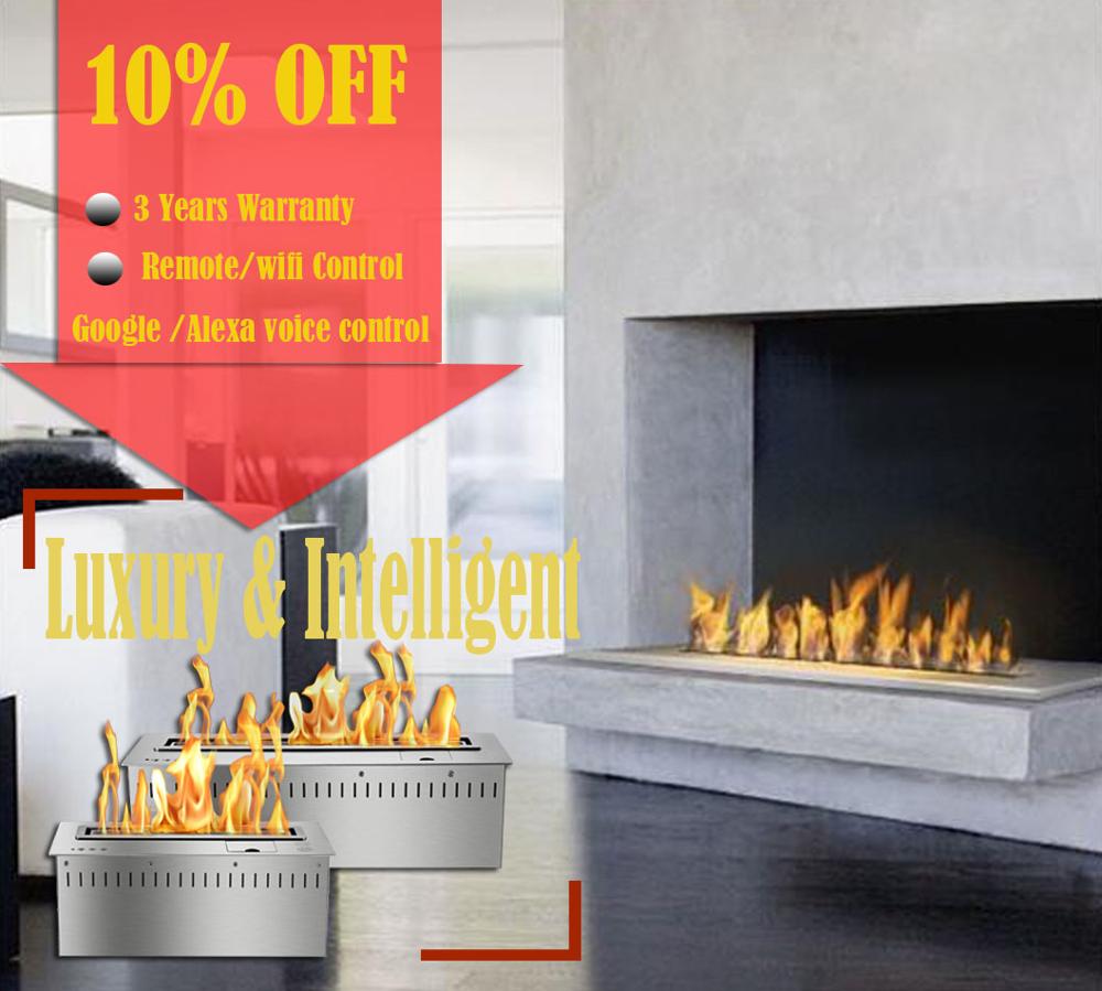 Inno-Fire 60 inch wifi electric fireplace ethanol fireplace