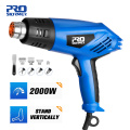 2000W Electric Hot Air Gun 220V Industrial Dual Temperature-controlled Building Hair Dryer Temperature Heat Gun NozzlePROSTOEMER