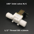 Normally Closed Water Solenoid Valve DC12V AC220V Electric 1/2" 3/4'' Inlet valve Three type