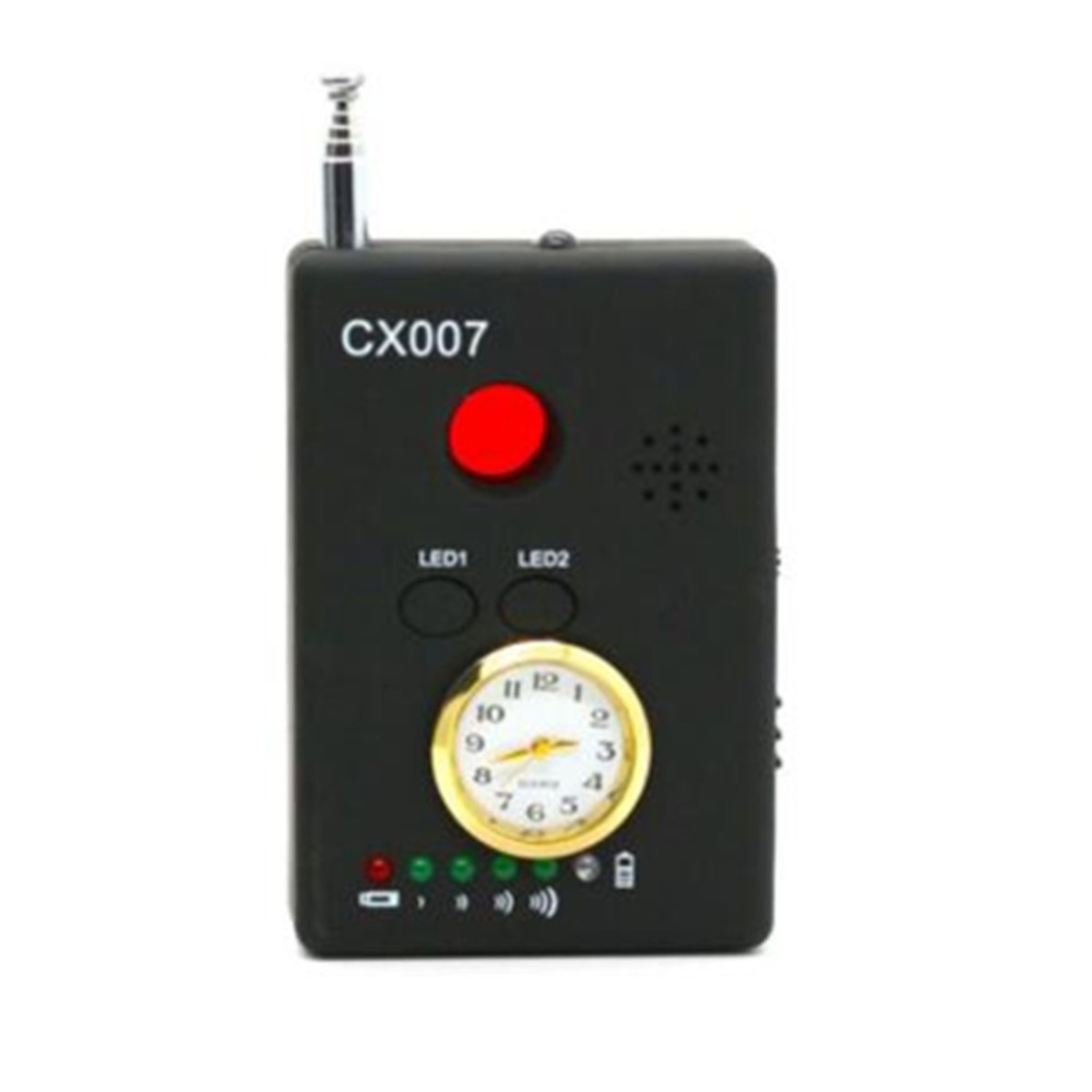 CX007 RF GSM Device Detection Multi-function Signal Camera Phone GPS WiFi Bug Detector Finder With Alarm Person Security