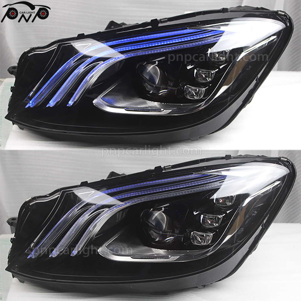 Upgrade multibeam LED headlight for Mercedes-Benz S-class W222 V222 X222