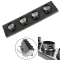 4 Hole Ducts Outlet Cover Case Tuning Parts Evaporator For Car A/C Air Conditioning High Quality Air conditioner parts