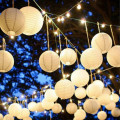 (4,6,8,10,12,14,16inch)Handmade Round Paper Lanterns Hanging Wedding Birthday Party Holiday Decoration Chinese Paper Lights ball