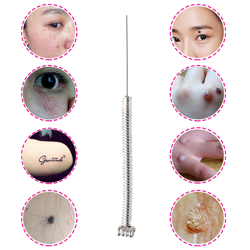 50Pcs Dedicated Needles Mole Tattoo Removal Pen Replaceable Fine Needles Use For Laser Freckle Spots Mole Remover Plasma Pen