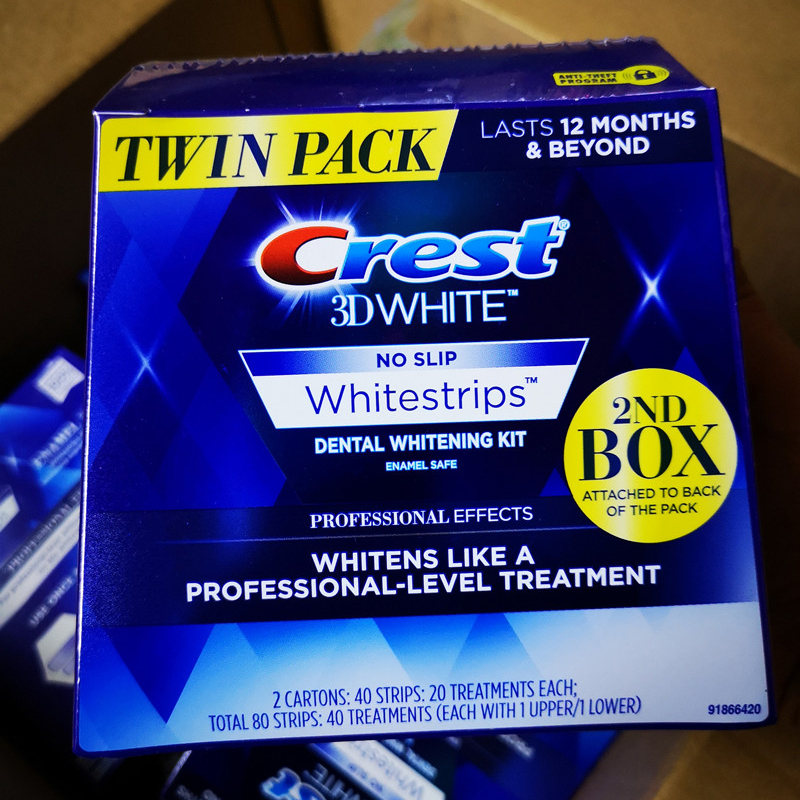 3D White Teeth Whitestrips Luxe Professional Effect 5/40 Treatments Original Oral Hygiene Tooth Teeth Whitening Strips NEW 2020