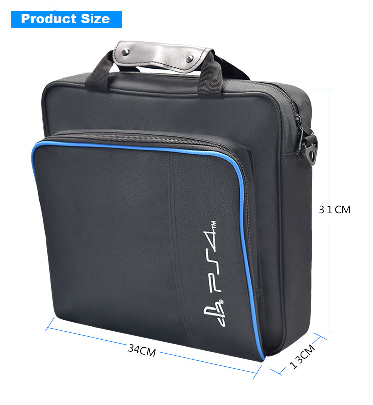 For PS4 Game console Bag Original size For Play Station 4 Console Protect Shoulder Carry Bag Handbag Canvas Case