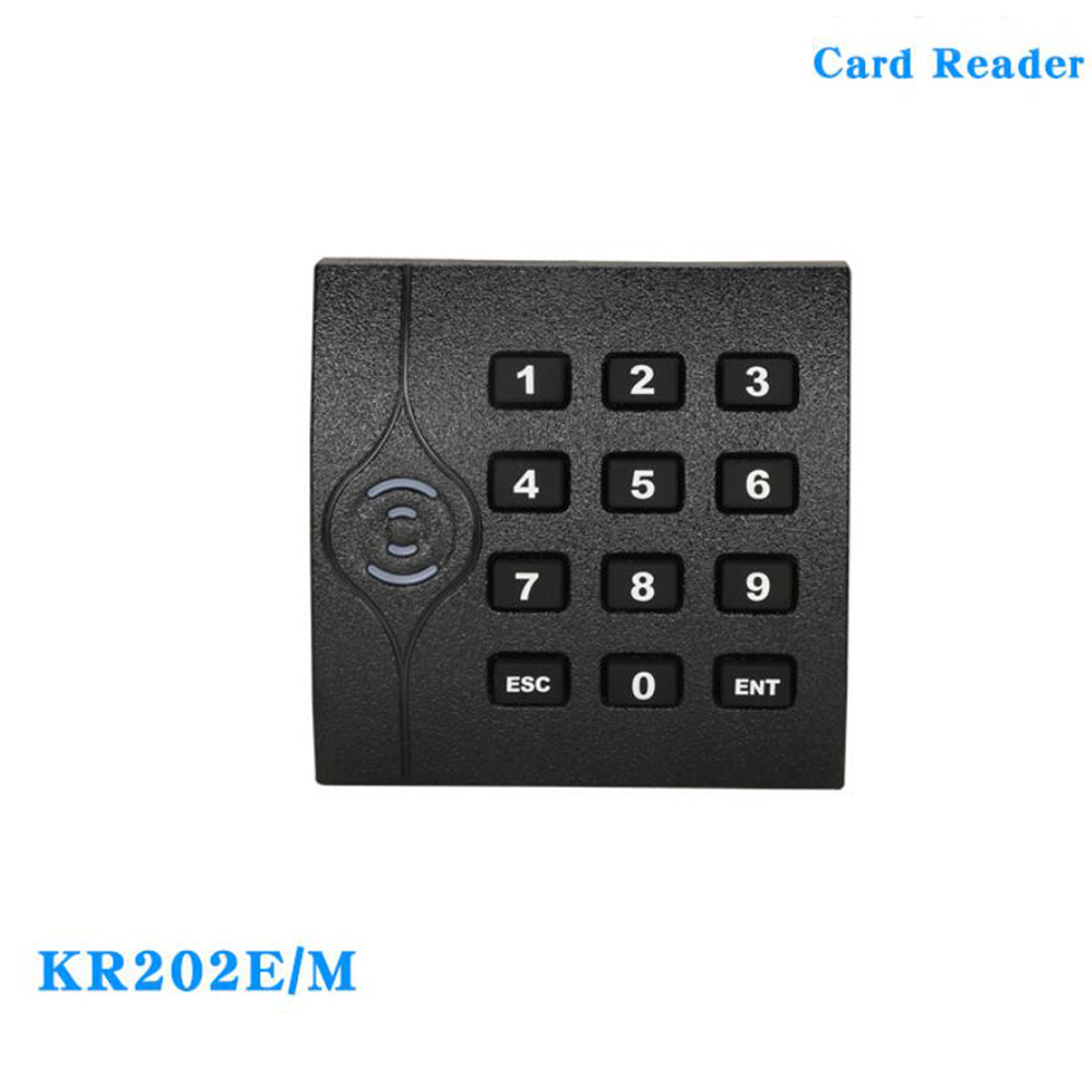 KR202E Proximity Card Reader Access Control System card reader 125khz 13.56mhz Access Slave Reader ip65 waterproof Wiegand 26/34