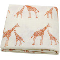 120x120cm 70% Bamboo+30% Cotton Baby Blankets Newborn Stroller Bedding Quilts Toddler Kids Muslin Swaddle Blanket Baby