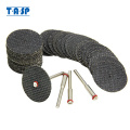 TASP 40pcs Fiberglass Reinforced Cutting Disc Abrasive Cut Off Wheel Set Rotary Tool Accessoreis with 3.2mm Mandrel