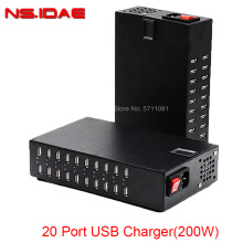 20 Ports USB Charger 200W Power